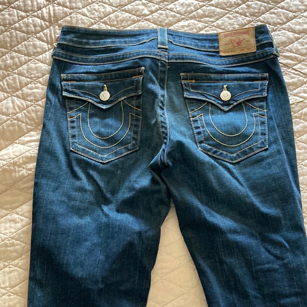 Lucky brand boot cut low rise denim jeans